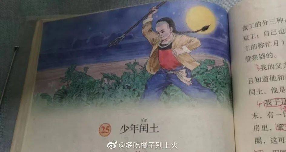 少年闰土，深读后的心灵触动