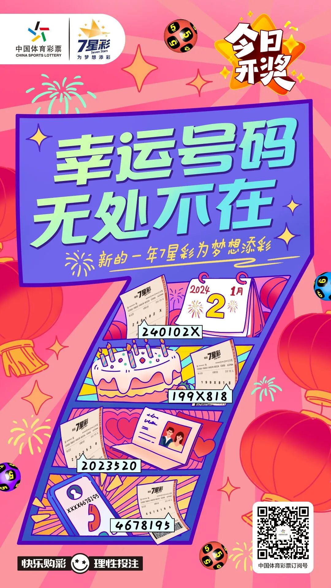 七星彩与排列五的奇妙世界，天天有惊喜
