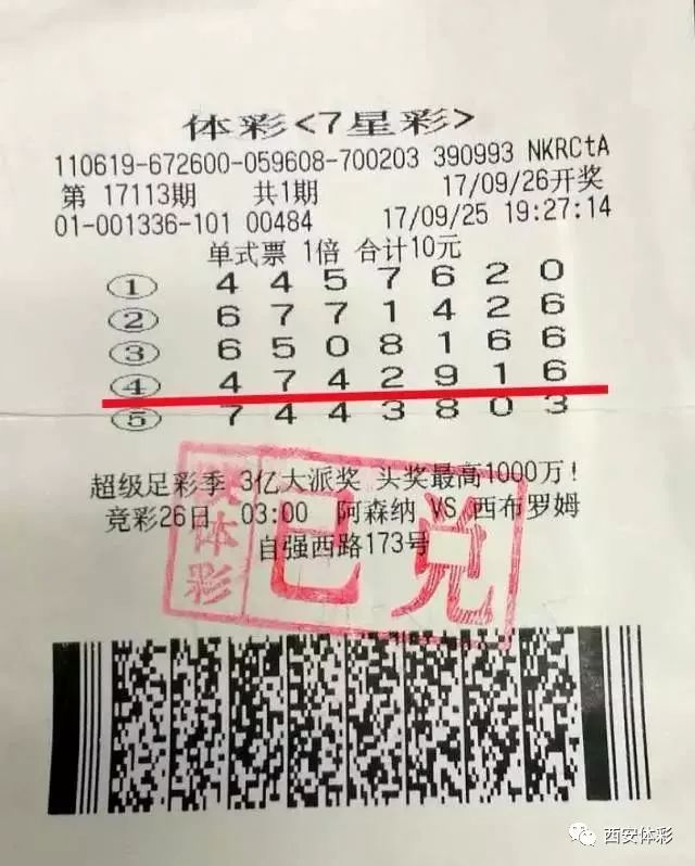 中国七星彩票中奖规则详解及图片展示