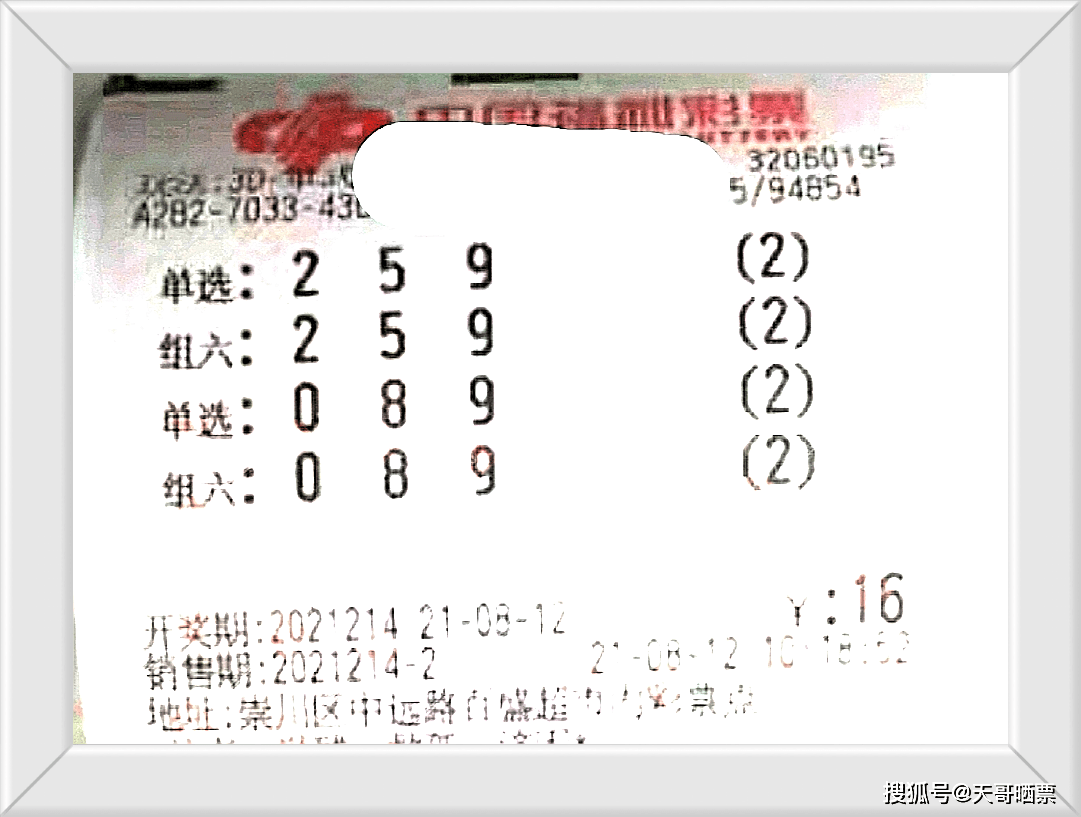 彩票3D查询，今日试机号码揭秘