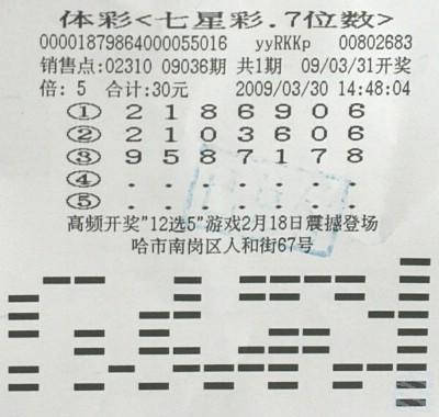 体彩七星彩开奖结果23050期中奖号码