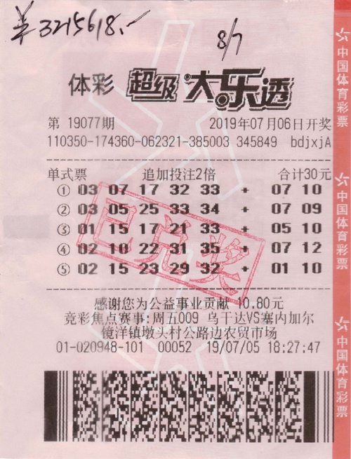 近期大乐透最新开奖号码及其背后的故事