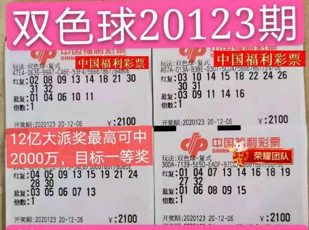 揭秘双色球中奖彩票号码历史记录查询，掌握幸运之钥